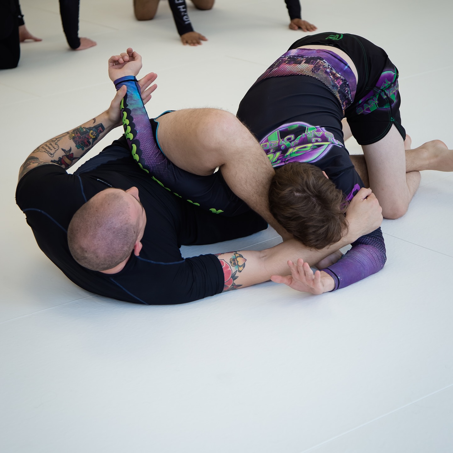 Masters 35+ jiu-jitsu class